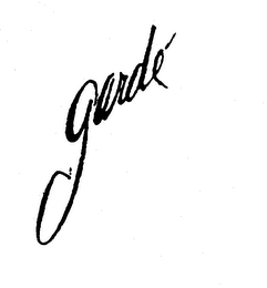GARDE trademark