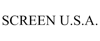 SCREEN U.S.A. trademark