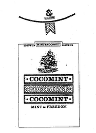 LIQUEUR MINT & COCONUT LIQUEUR COCOMINT, COCOMINT, COCOMINT MINT & FREEDOM