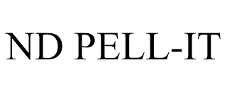 ND PELL-IT trademark