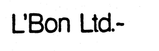 L'BON LTD.- trademark