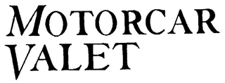 MOTORCAR VALET trademark