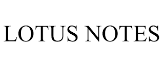 LOTUS NOTES trademark