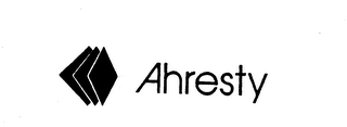 AHRESTY trademark