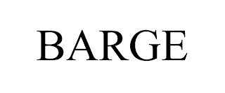 BARGE trademark