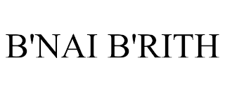 B'NAI B'RITH trademark