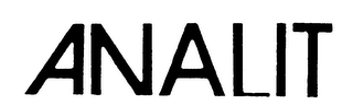 ANALIT trademark