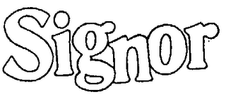 SIGNOR trademark