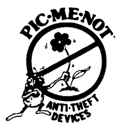 PIC-ME-NOT ANTI-THEFT DEVICES