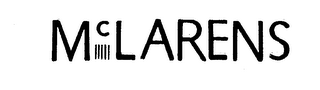 MCLARENS trademark