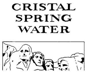 CRISTAL SPRING WATER PURE BLACK HILLS MINERAL WATER