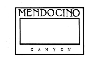 MENDOCINO CANYON trademark