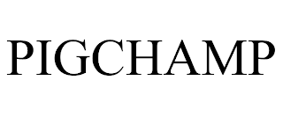 PIGCHAMP trademark