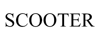 SCOOTER trademark