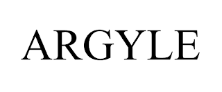 ARGYLE trademark