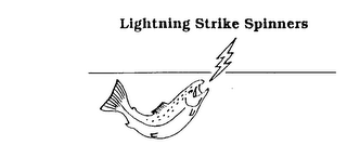 LIGHTNING STRIKE SPINNERS trademark