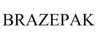 BRAZEPAK trademark