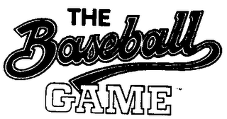 THE BASEBALL GAME
