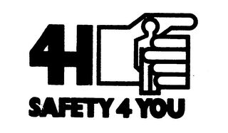 4H SAFETY 4 YOU trademark