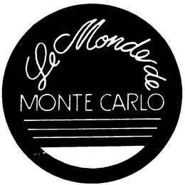 LE MONDE DE MONTE CARLO