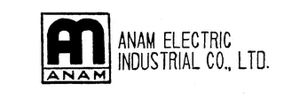 AN ANAM ANAM ELECTRIC INDUSTRIAL CO., LTD.