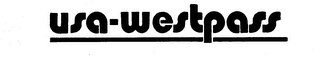 USA-WESTPASS trademark