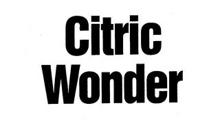 CITRIC WONDER