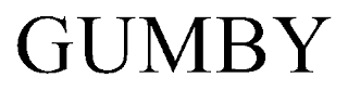 GUMBY trademark