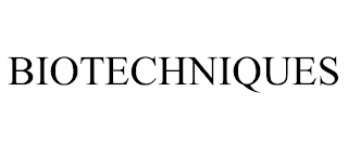 BIOTECHNIQUES trademark