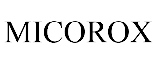 MICOROX trademark