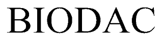 BIODAC trademark