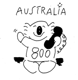 AUSTRALIA 800 trademark