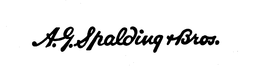 A. G. SPALDING & BROS. trademark