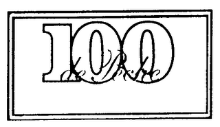 100 DE PECHE trademark