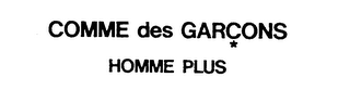 COMME DES GARCONS HOMME PLUS