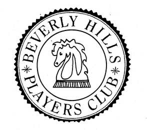 BEVERLY HILLS PLAYERS CLUB trademark