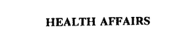 HEALTH AFFAIRS