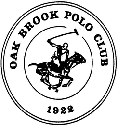 OAK BROOK POLO CLUB 1922