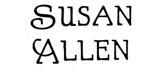 SUSAN ALLEN trademark