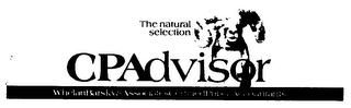 CPADVISOR THE NATURAL SELECTION WHELAN BARSKY &amp; ASSOCIATES CERTIFIED PUBLIC ACCOUNTANTS trademark