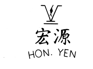 V HON. YEN trademark