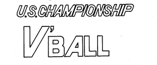 U.S. CHAMPIONSHIP V'BALL