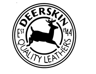 DEERSKIN QUALITY LEATHERS EST 1944