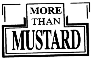 MORE THAN MUSTARD
