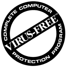 VIRUS-FREE COMPLETE COMPUTER PROTECTION PROGRAM