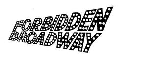 FORBIDDEN BROADWAY