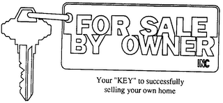 FOR SALE BY OWNER YOUR "KEY" TO SUCCESSFULLY SELLING YOUR OWN HOME