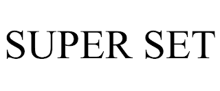 SUPER SET trademark