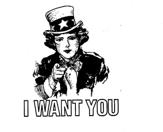 I WANT YOU trademark