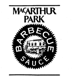 MACARTHUR PARK BARBECUE SAUCE